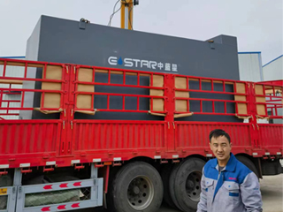 設(shè)備到貨現(xiàn)場(chǎng)